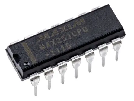 Produktfoto 1 von Maxim Integrated Leitungstransceiver Leitungstreiber, Treiber, Wandler CMOS/TTL CMOS Invertierer 14-Pin PDIP