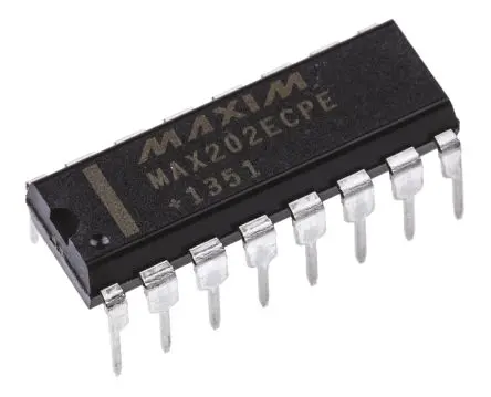 Produktfoto 1 von Maxim Integrated Leitungstransceiver Treiber, Wandler, Leitungstreiber, Empfänger CMOS/TTL CMOS Invertierer 16-Pin PDIP
