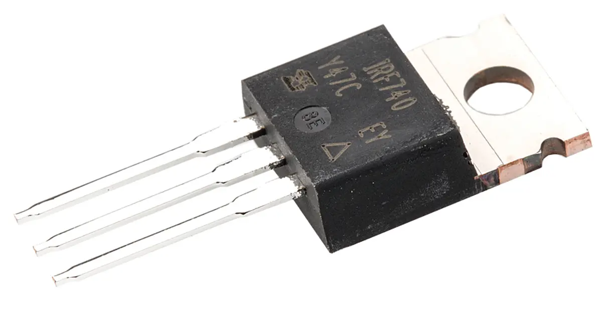 Produktfoto 1 von Vishay N-Kanal, THT MOSFET 400 V / 10 A 125 W, 3-Pin TO-220AB