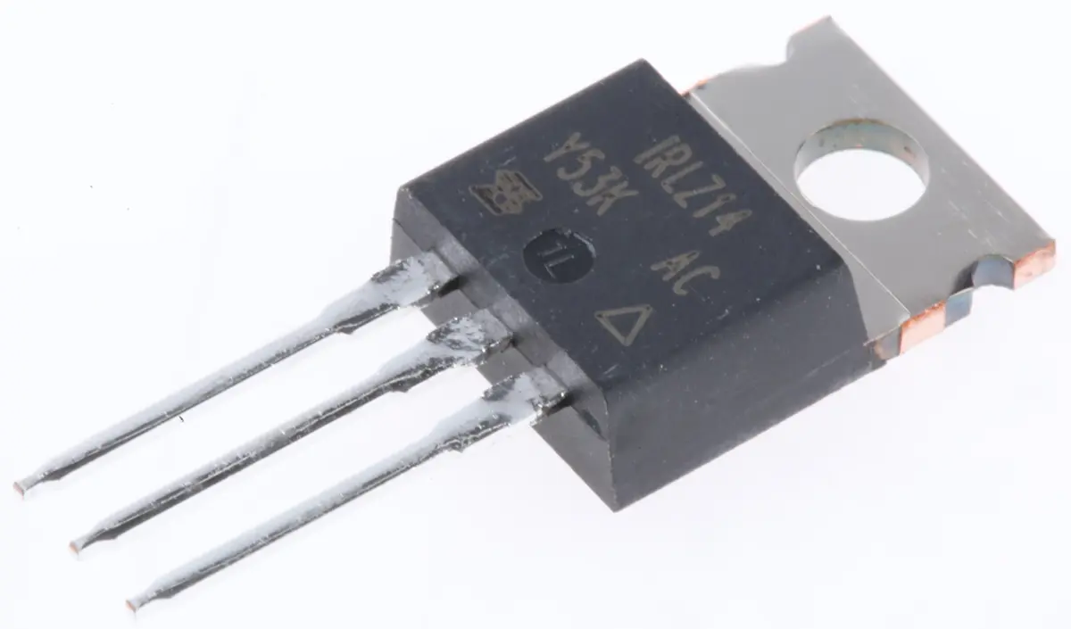 Produktfoto 1 von Vishay N-Kanal, THT MOSFET 60 V / 10 A 43 W, 3-Pin TO-220AB