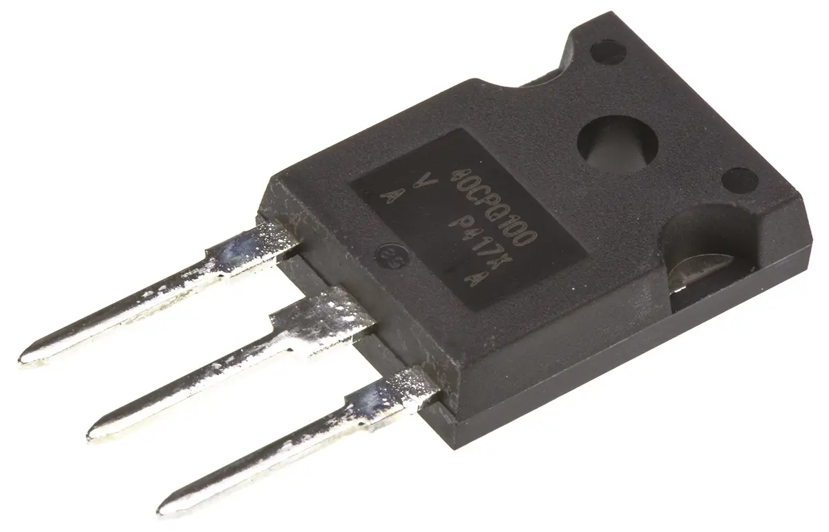 Produktfoto 1 von Vishay THT Schottky Diode Gemeinsame Kathode, 100V / 40A, 3-Pin TO-247AC