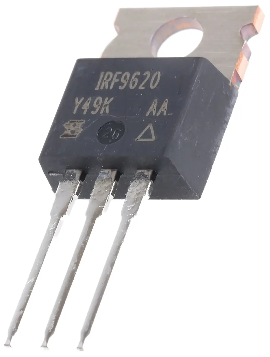 Produktfoto 1 von Vishay P-Kanal, THT MOSFET 200 V / 3,5 A 40 W, 3-Pin TO-220AB