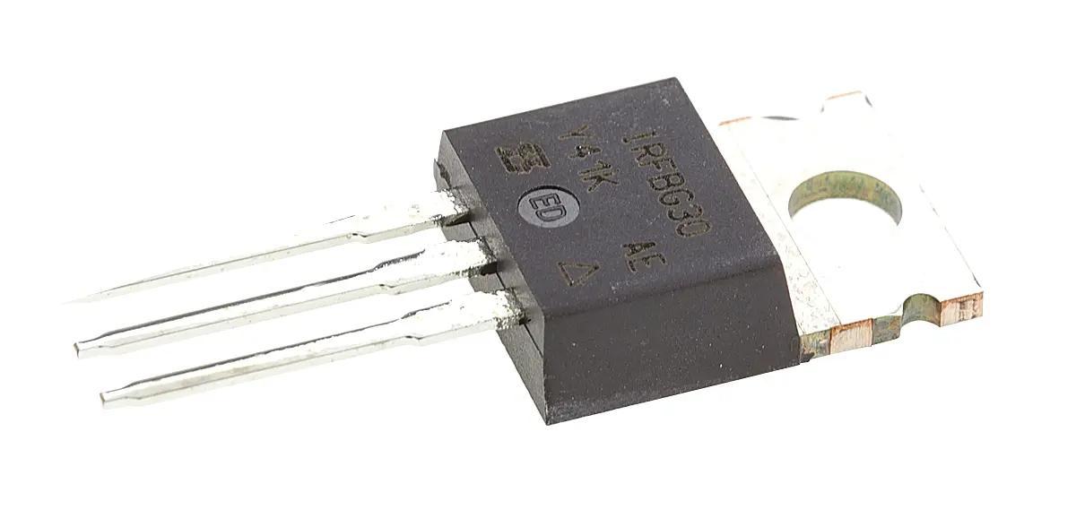 Produktfoto 1 von Vishay IRFBG30 Typ N-Kanal, Durchsteckmontage Leistungs-MOSFET Erweiterung 1 kV / 3.1 A 125 W, 3-Pin JEDEC TO-220AB