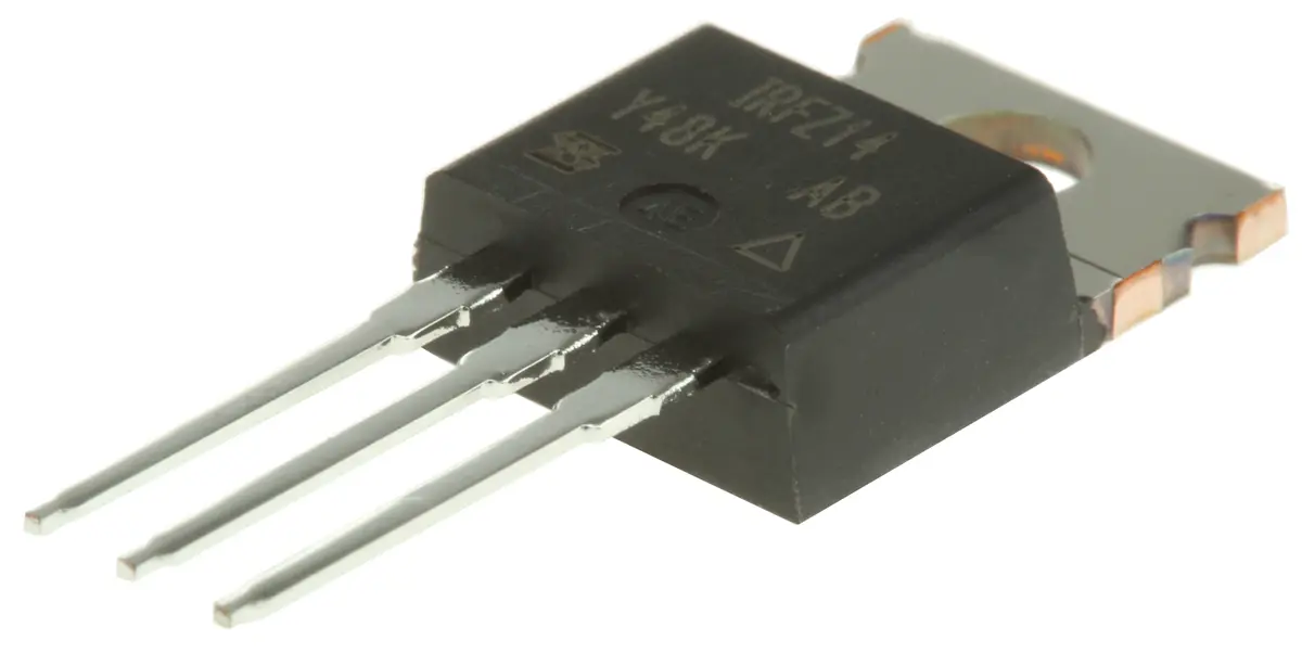 Produktfoto 1 von Vishay N-Kanal, THT MOSFET 60 V / 10 A 43 W, 3-Pin TO-220AB