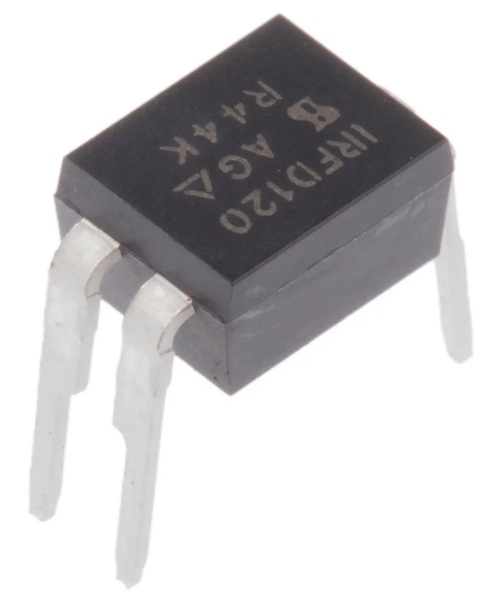 Produktfoto 1 von Vishay N-Kanal, THT MOSFET 100 V / 1,3 A 1,3 W, 4-Pin HVMDIP