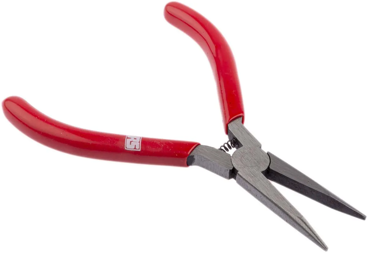 Produktfoto 1 von RS PRO Spitzzange Glatt 120 mm