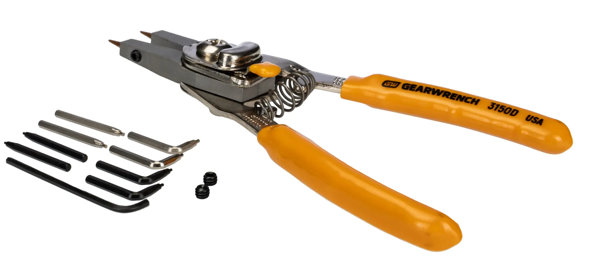Produktfoto 1 von RS PRO Sicherungsringzange Nicht parkend 6.4 to 25.4 mm Schließer (NO)