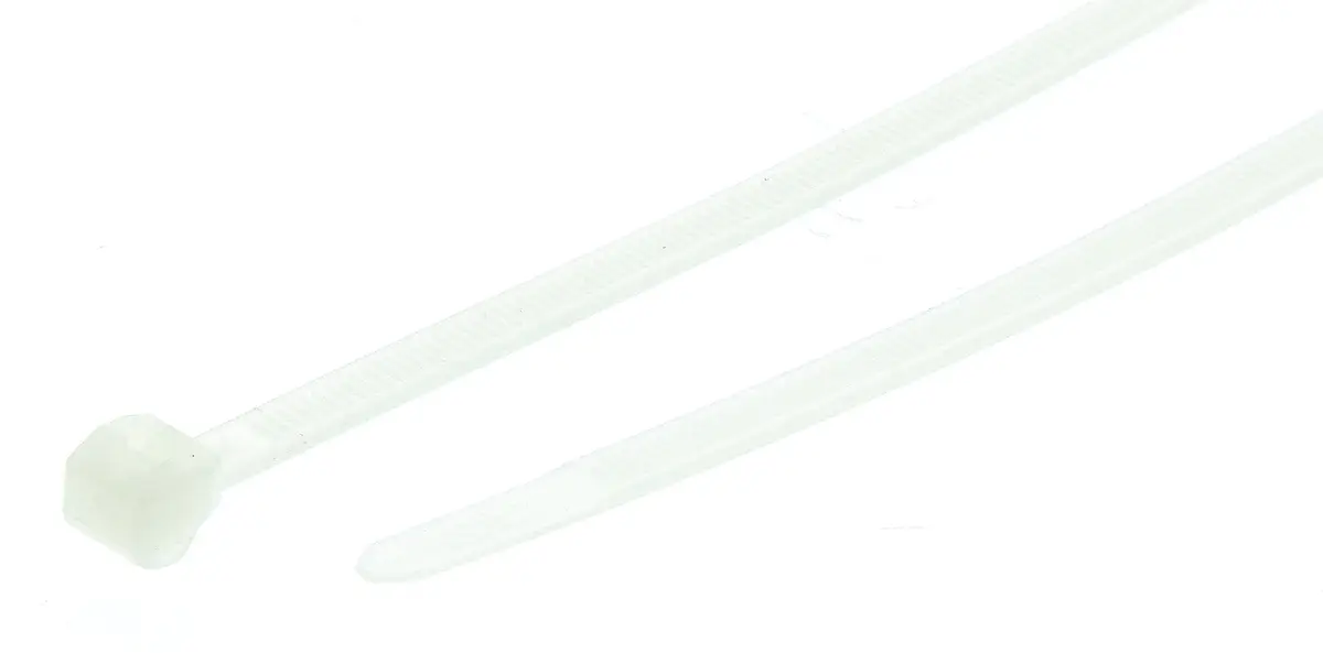 Produktfoto 1 von HellermannTyton T50MOS Nylon 6.6 Kabelbinder Nicht lösbar Natur 4.6 mm x 245 mm