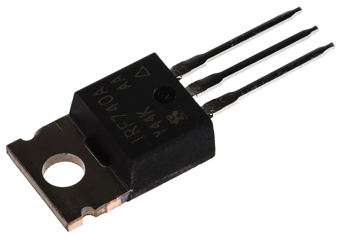 Produktfoto 1 von Vishay N-Kanal, THT MOSFET 400 V / 10 A 125 W, 3-Pin TO-220AB