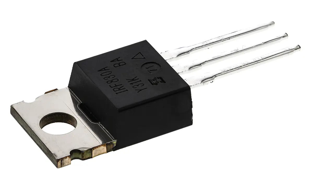 Produktfoto 1 von Vishay N-Kanal, THT MOSFET 500 V / 5 A 74 W, 3-Pin TO-220AB