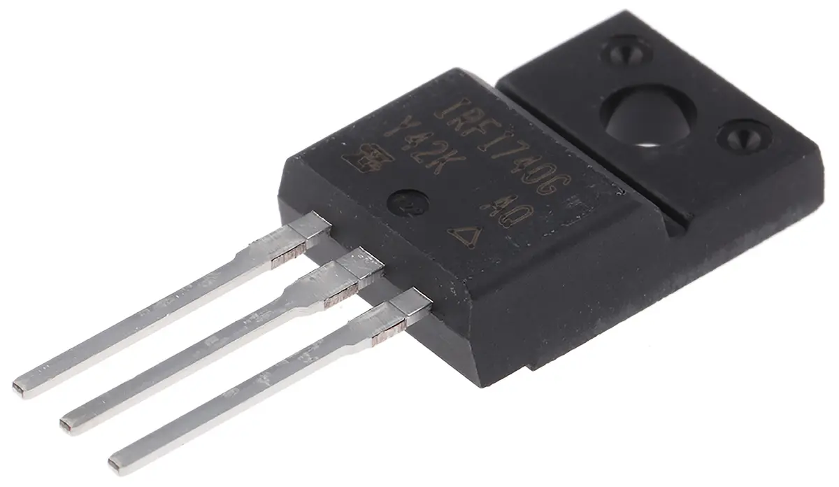Produktfoto 1 von Vishay N-Kanal, THT MOSFET 400 V / 5,4 A 40 W, 3-Pin TO-220FP