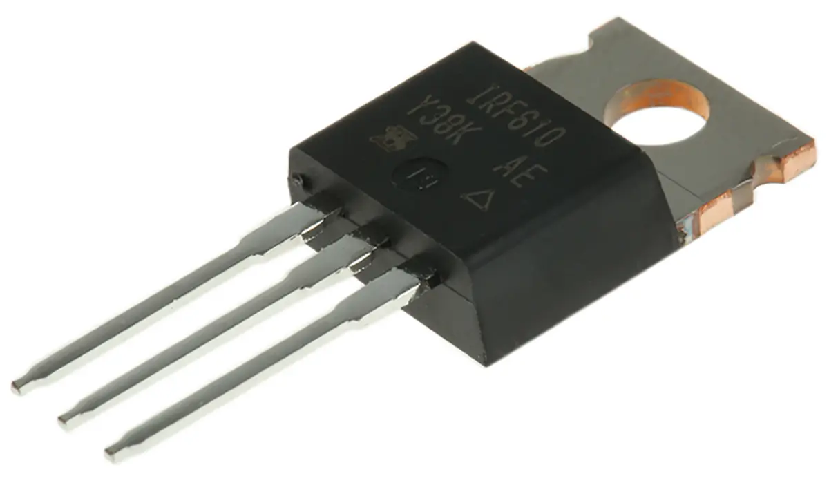 Produktfoto 1 von Vishay N-Kanal, THT MOSFET 200 V / 3,3 A 36 W, 3-Pin TO-220AB