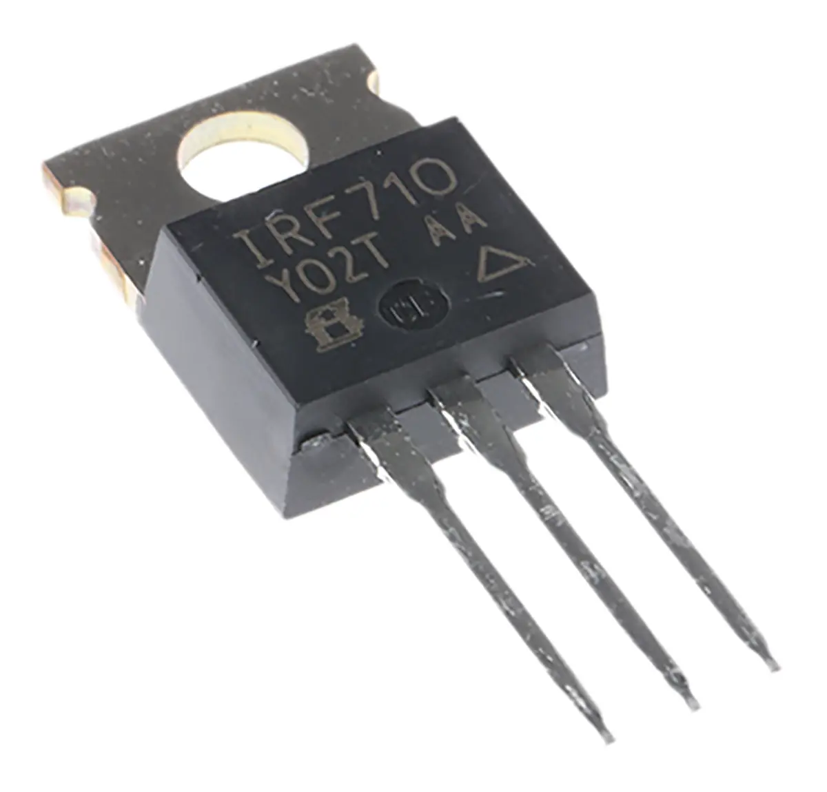 Produktfoto 1 von Vishay N-Kanal, THT MOSFET 400 V / 2 A 36 W, 3-Pin TO-220AB
