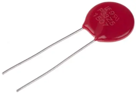Produktfoto 1 von Littelfuse ZA Varistor Metalloxid-Varistor, 9.29 nF, 33 V / 10 A 1240 V, 1000 A max., Radialverdrahtete Keramikscheibe