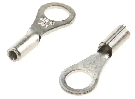 Produktfoto 1 von JST R Ringkabelschuh, Unisoliert 26 AWG, Grau, 22 AWG max.AWG, aussen ø 5.2 mm, innen ø 3.2 mm, 3 mm