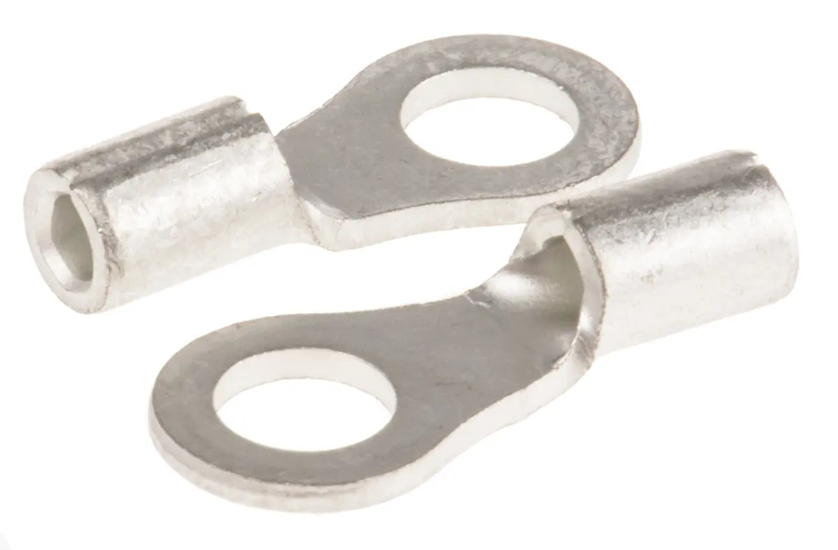 Produktfoto 1 von JST R1.25 Ringkabelschuh, Unisoliert 22 AWG, Grau, 16 AWG max.AWG, aussen ø 6.6 mm, innen ø 3.7 mm, 3.5 mm