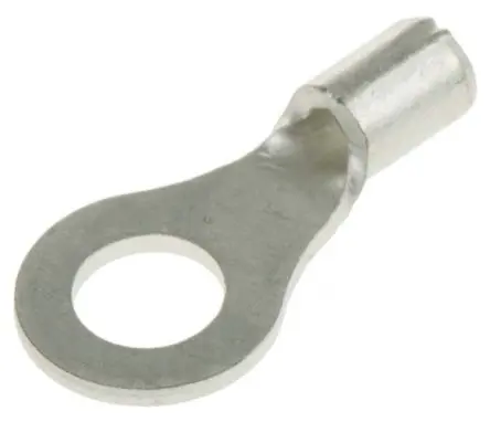 Produktfoto 1 von JST R1.25 Ringkabelschuh, Unisoliert 22 AWG, Grau, 16 AWG max.AWG, aussen ø 8 mm, innen ø 4.3 mm, 4 mm