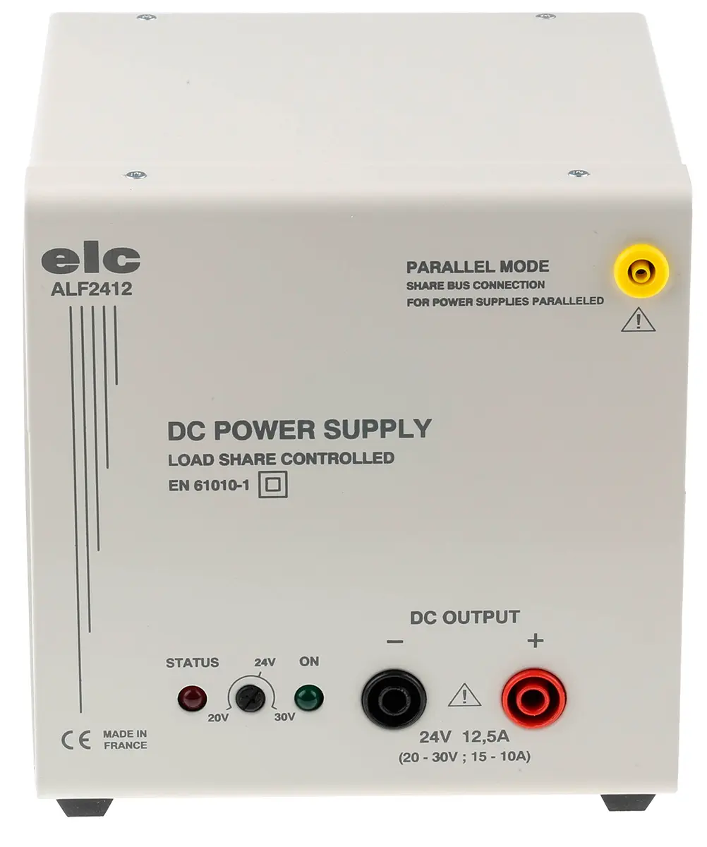 Produktfoto 1 von ELC ALF2412 Analog Labornetzgerät 300W, 20V / 12.5A