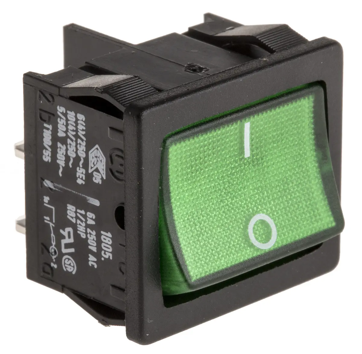 Produktfoto 1 von Marquardt Panel Kippschalter DPST Aus-Ein Ein-Aus, 10 A Beleuchtet, IP40