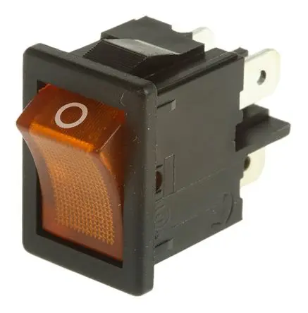 Produktfoto 1 von Marquardt Panel Wippschalter DPST Aus-Ein Ein-Aus, 4A Beleuchtet, IP40