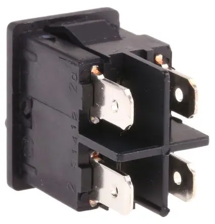 Produktfoto 1 von Marquardt Panel Wippschalter DPST Aus-Ein Ein-Aus, 12A, IP40