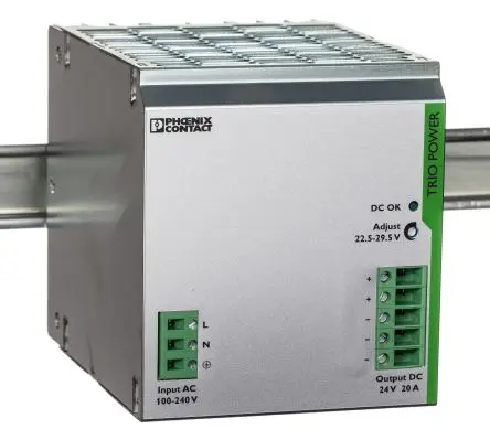 Produktfoto 1 von Phoenix Contact TRIO POWER Netzteil Geschalteter Modus 264V ac AC / 20 A 29.5V dc DC 480 W