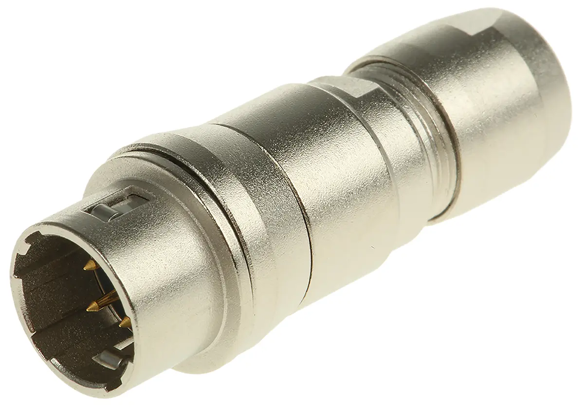 Produktfoto 1 von Hirose HR10 7 Miniature Rundsteckverbinder Buchse 4-polig Stecker 2A Kabel