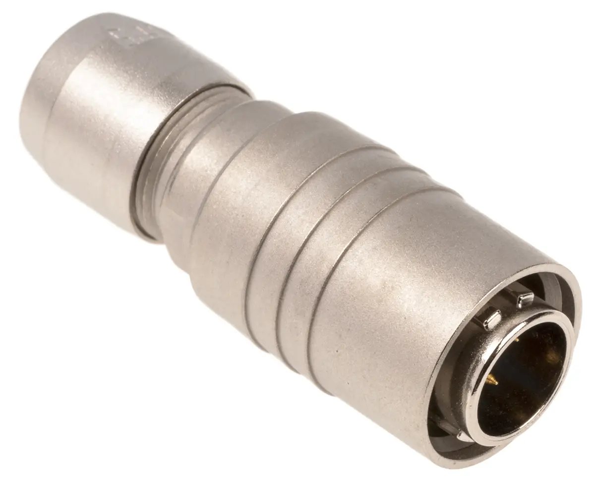 Produktfoto 1 von Hirose HR10 11 mm Miniature Rundsteckverbinder Stecker 4-polig Stecker 2A Kabel