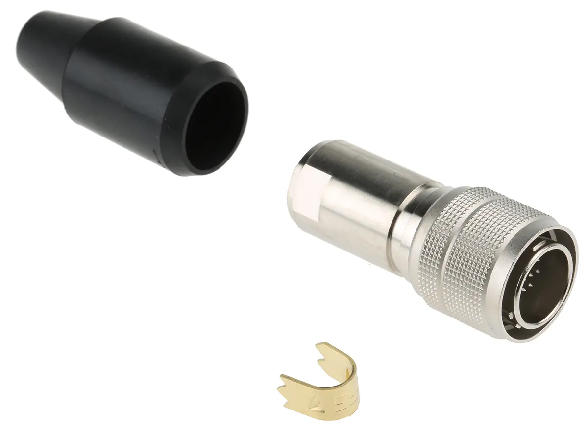 Produktfoto 1 von Hirose HR10 13 Miniature Rundsteckverbinder Stecker 20-polig Stecker 2A Kabel