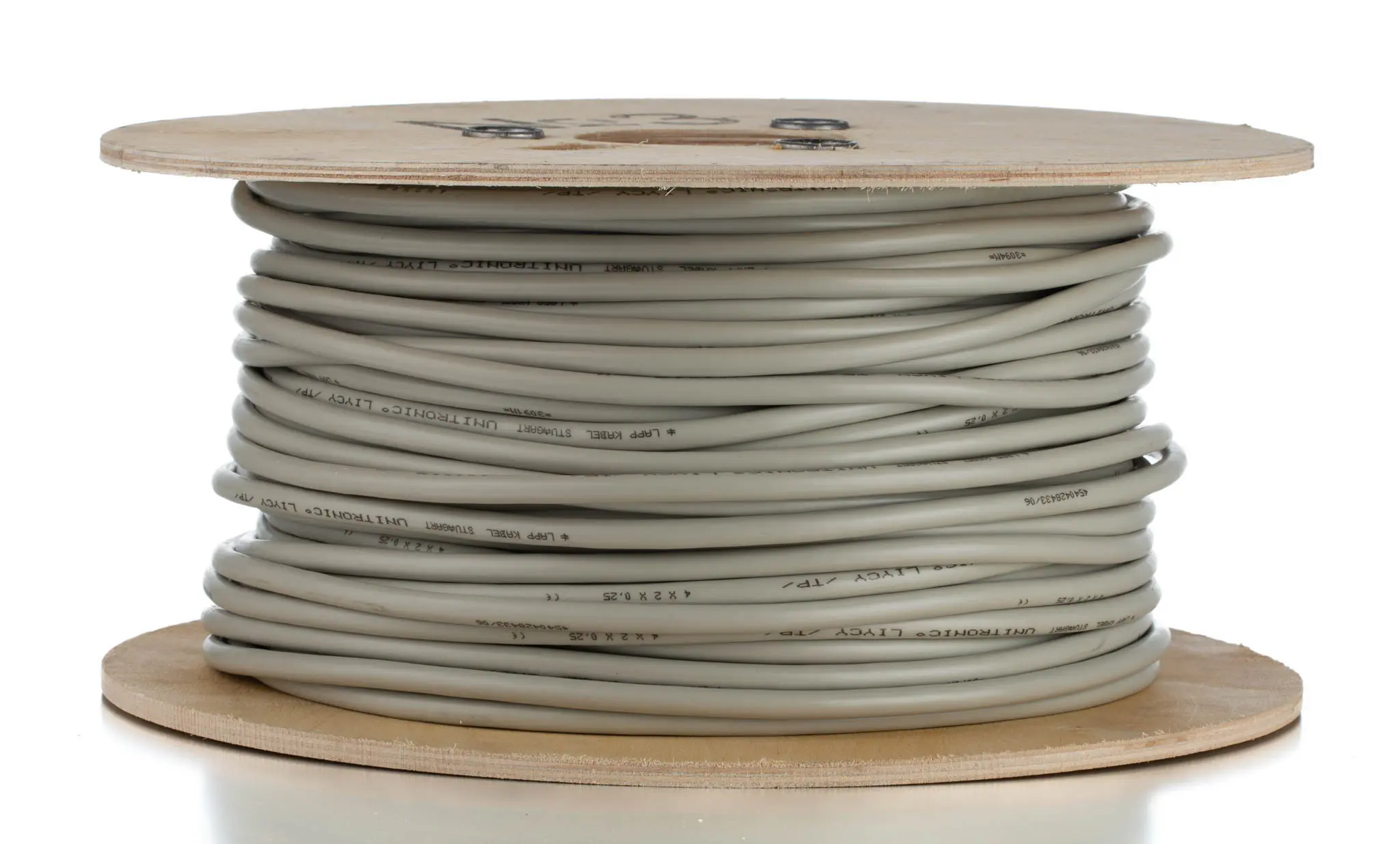Produktfoto 1 von Lapp UNITRONIC Datenkabel, 4-paarig 0,25 mm² Ø 7.6mm S/UTP Schirmung PVC isoliert Twisted Pair Grau
