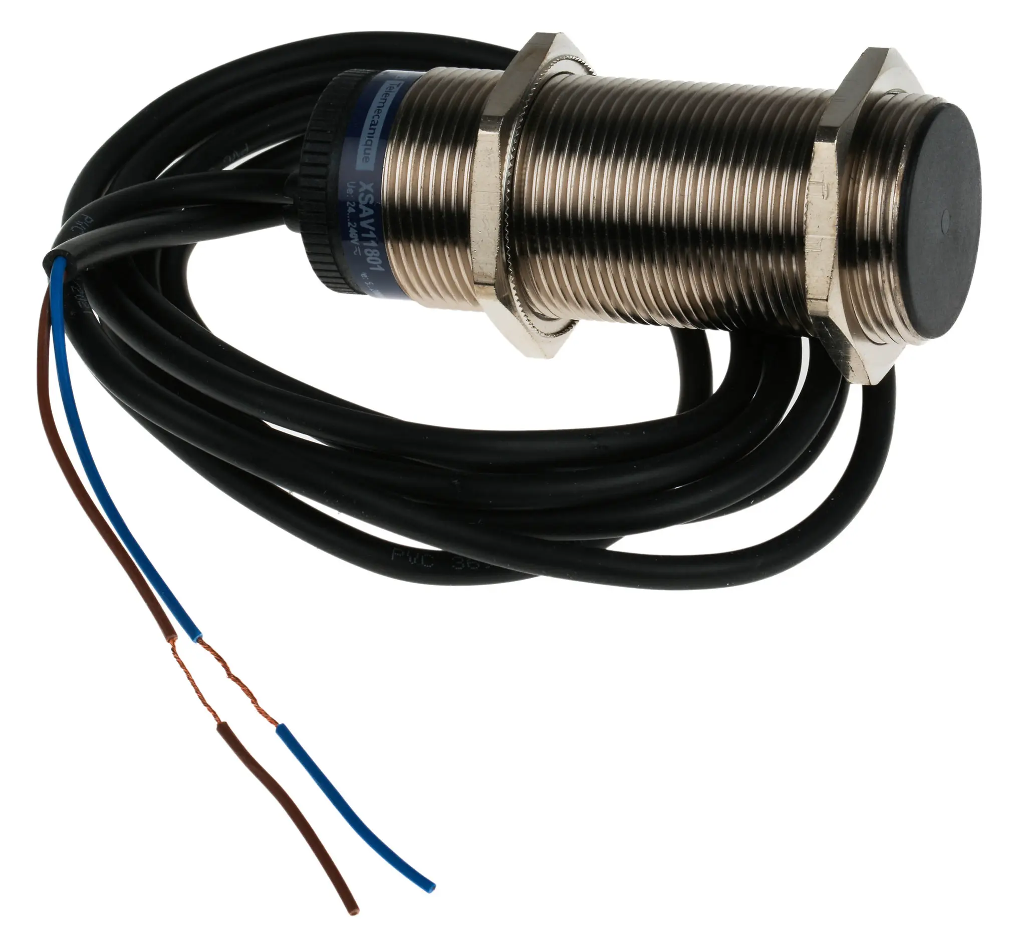 Produktfoto 1 von Telemecanique Sensors OsiSense XS M30 Näherungssensor Induktiv, Gewinderohr 10 mm 2-Draht 20 250 V dc, 20 250 V ac /