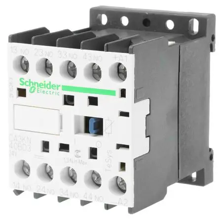 Produktfoto 1 von Schneider Electric TeSyS CA Schütz, 690V dc / 10 A 4 Schließer Steuerrelais