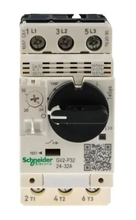 Produktfoto 1 von Schneider Electric TeSyS GV Motorschutzschalter, 24A, 32 A Schutzschalter 690V 89mm x 45 mm Motorschutzschalter mit