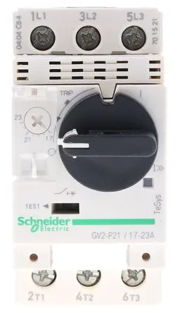 Produktfoto 1 von Schneider Electric TeSyS GV Motorschutzschalter, 17A, 23 A Schutzschalter 690V 89mm x 44.5 mm Motorschutzschalter mit