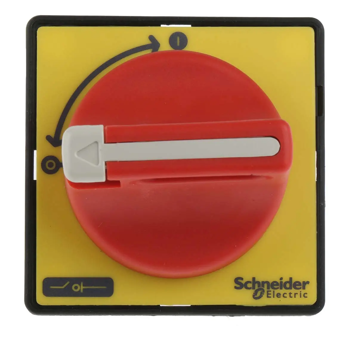 Produktfoto 1 von Schneider Electric Gelb TeSyS Vario Drehgriff für Trennschalter 60 mm 1-fach abschließbar, IP65