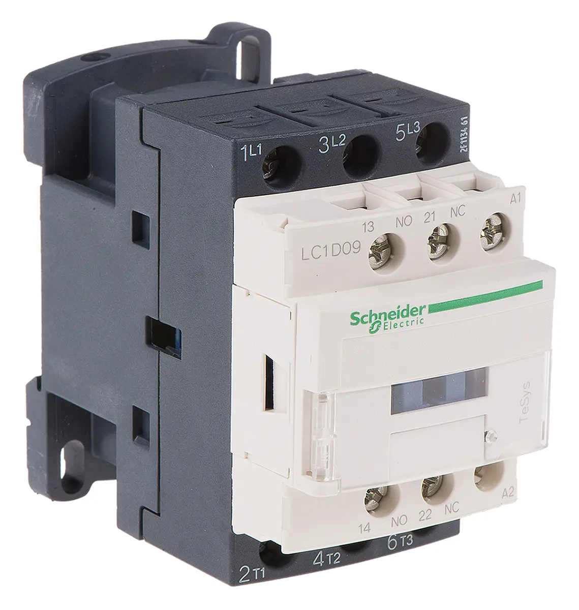 Produktfoto 1 von Schneider Electric LC1D Schütz 115 V ac-Spule, 3-polig, 690V ac / 9 A 115 V ac 4 kW 3 Schließer Motorsteuerung