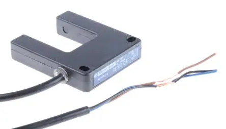 Produktfoto 1 von Telemecanique Sensors Gabel Optischer Sensor, Durchgangsstrahl, PnP Ausgang, Drahtkabel