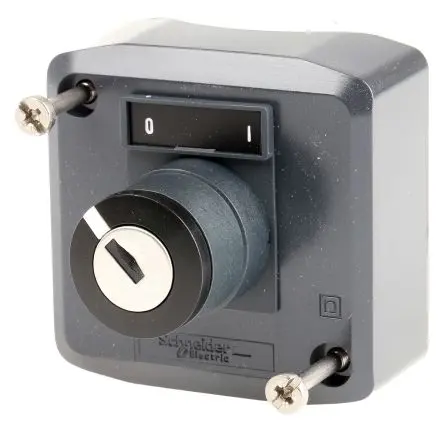Produktfoto 1 von Schneider Electric Harmony Steuerstation-Schalter 1-poliger Umschalter Grau Polycarbonat, IP67, IP69K, IP66 Kunststoff