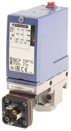 Produktfoto 1 von Telemecanique Sensors XMLA Differenzial Drucksensor 0.6 bar, Relais 10 bar