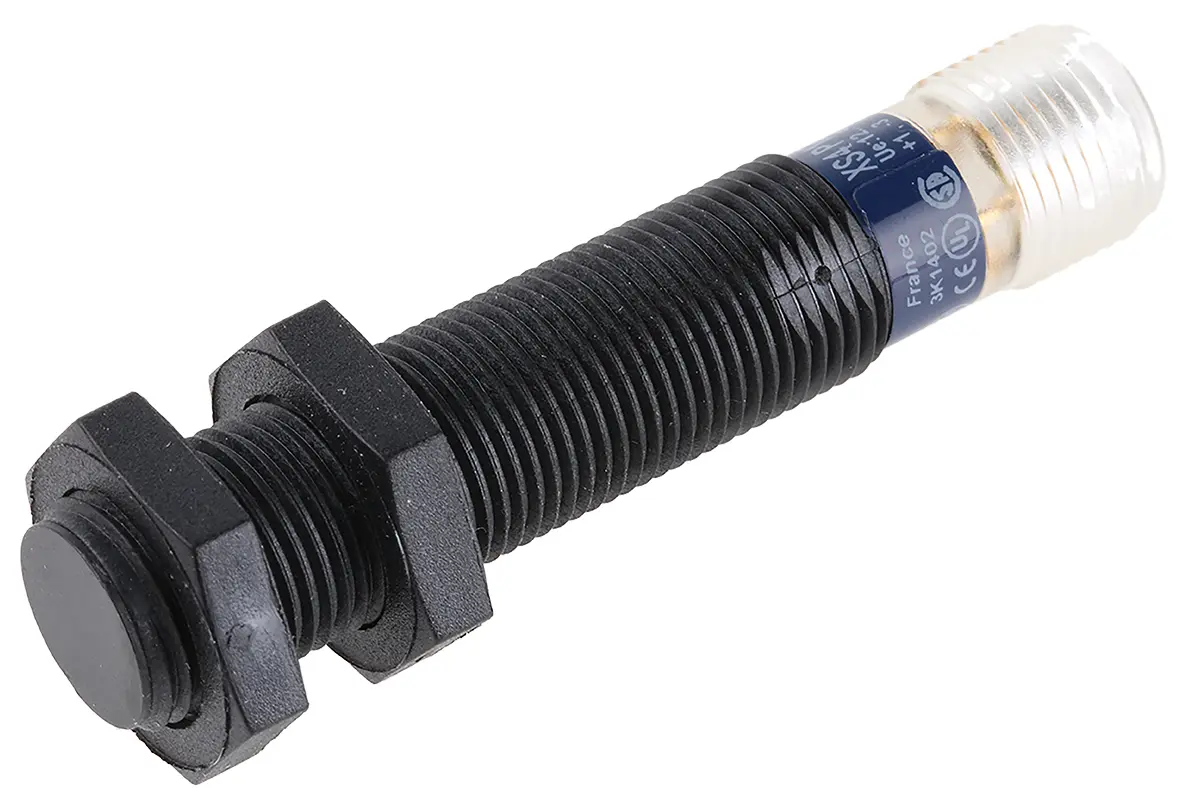 Produktfoto 1 von Telemecanique Sensors OsiSense XS M12 Näherungssensor Induktiv, Gewinderohr 4 mm PNP 12 → 48 Vdc / 200 mA NO, IP67