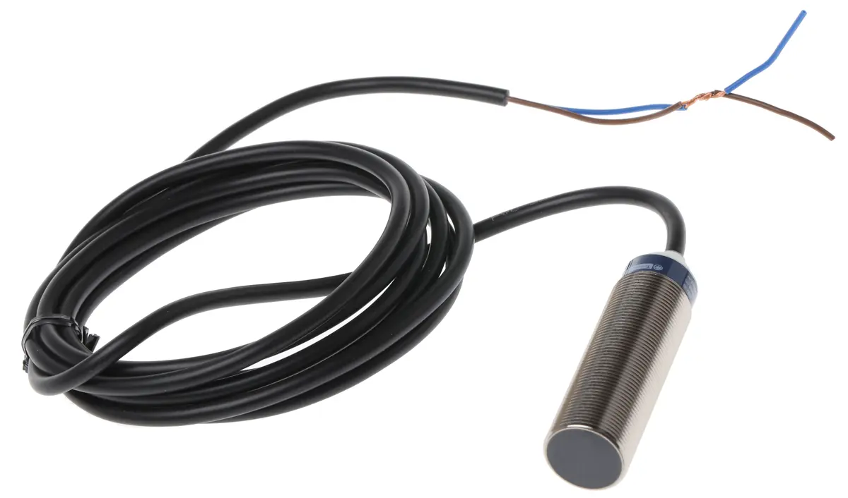 Produktfoto 1 von Telemecanique Sensors XS M18 Induktiver Näherungssensor, Gewinderohr 2-adrig / 300mA 8 mm, IP69K 264 V ac 264 V dc