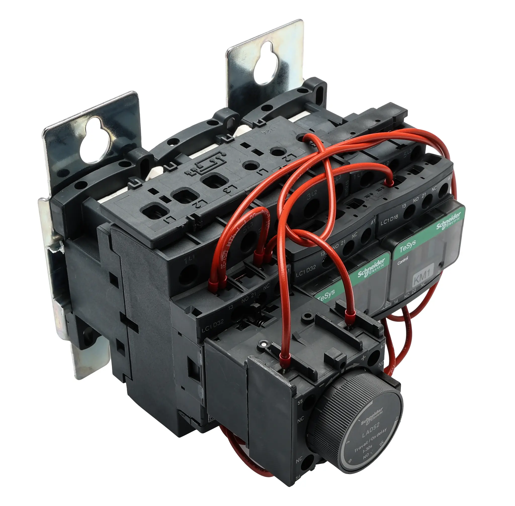 Produktfoto 1 von Schneider Electric LC3D Stern-Dreieck-Starter 30 KW, 230 V ac / 32 A
