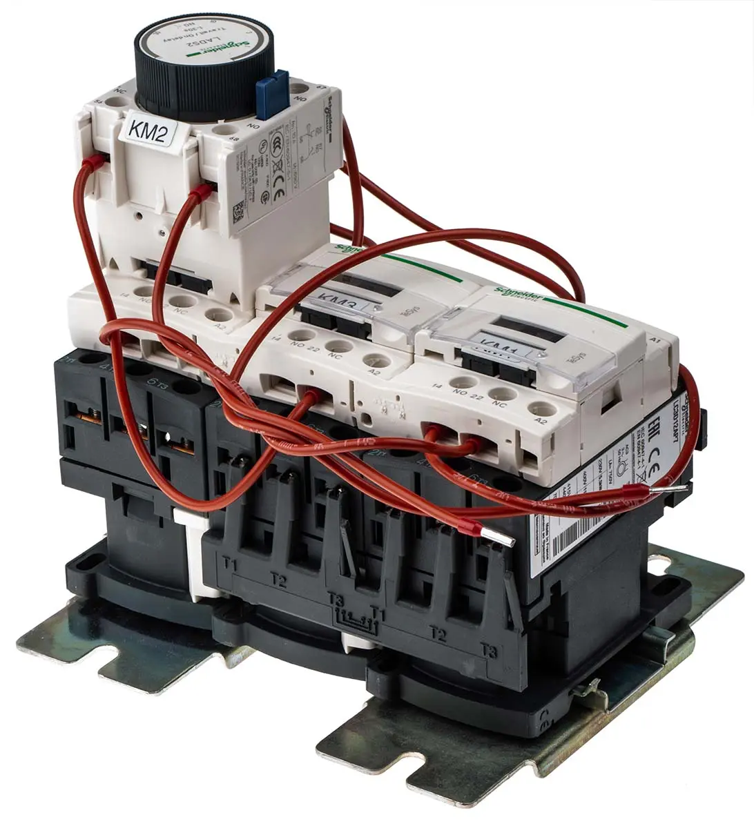 Produktfoto 1 von Schneider Electric TeSys LC3D Stern-Dreieck-Starter 11 kW, 440 Vac / 12 A