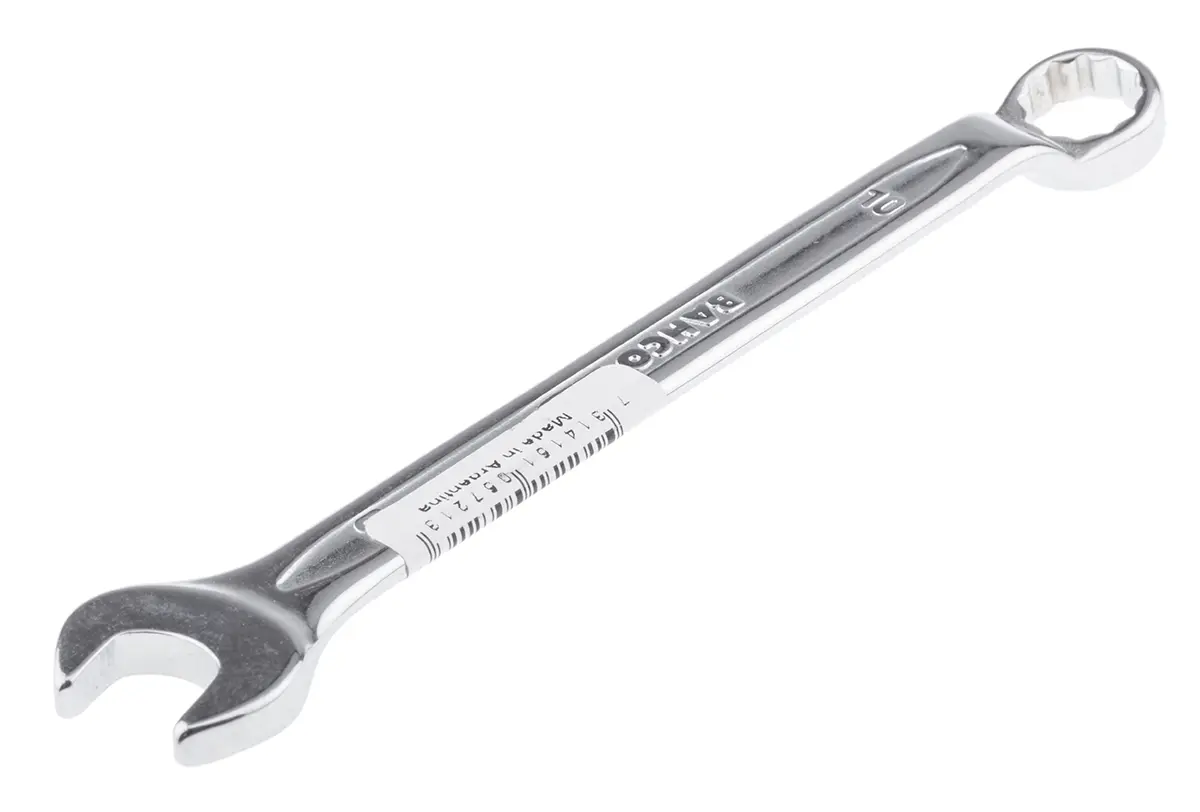 Produktfoto 1 von Bahco Ring-Maulschlüssel 10 mm Legierungsstahl, Länge 150 mm
