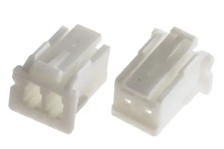 Produktfoto 1 von JST XA Buchse Steckverbindergehäuse 2.5 mm, 2-polig / 1-reihig Gerade, Kabel für Trennbarer Crimpsteckverbinder