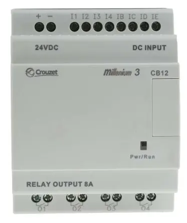 Produktfoto 1 von Crouzet Millenium 3 Logikmodul, 8 Eing. Relais Ausg.Typ Analog Eing.Typ