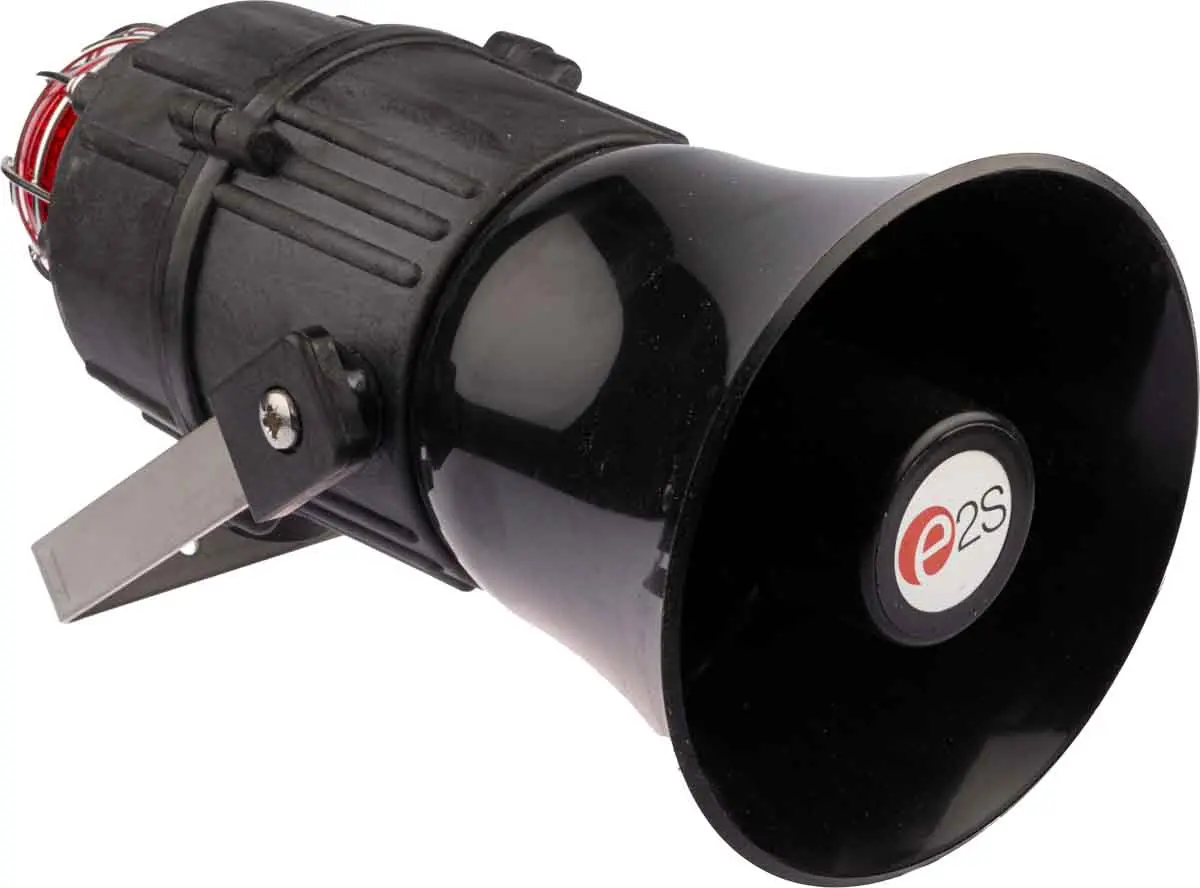 Produktfoto 1 von e2s E2xC1X05F Xenon Blink-Licht Alarm-Leuchtmelder Rot / 113dB, 24 Vdc