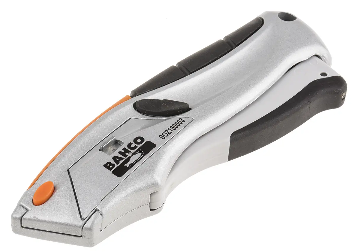Produktfoto 1 von Bahco Sicherheitsmesser, Schnellwechsel, Gerade Einziehbar