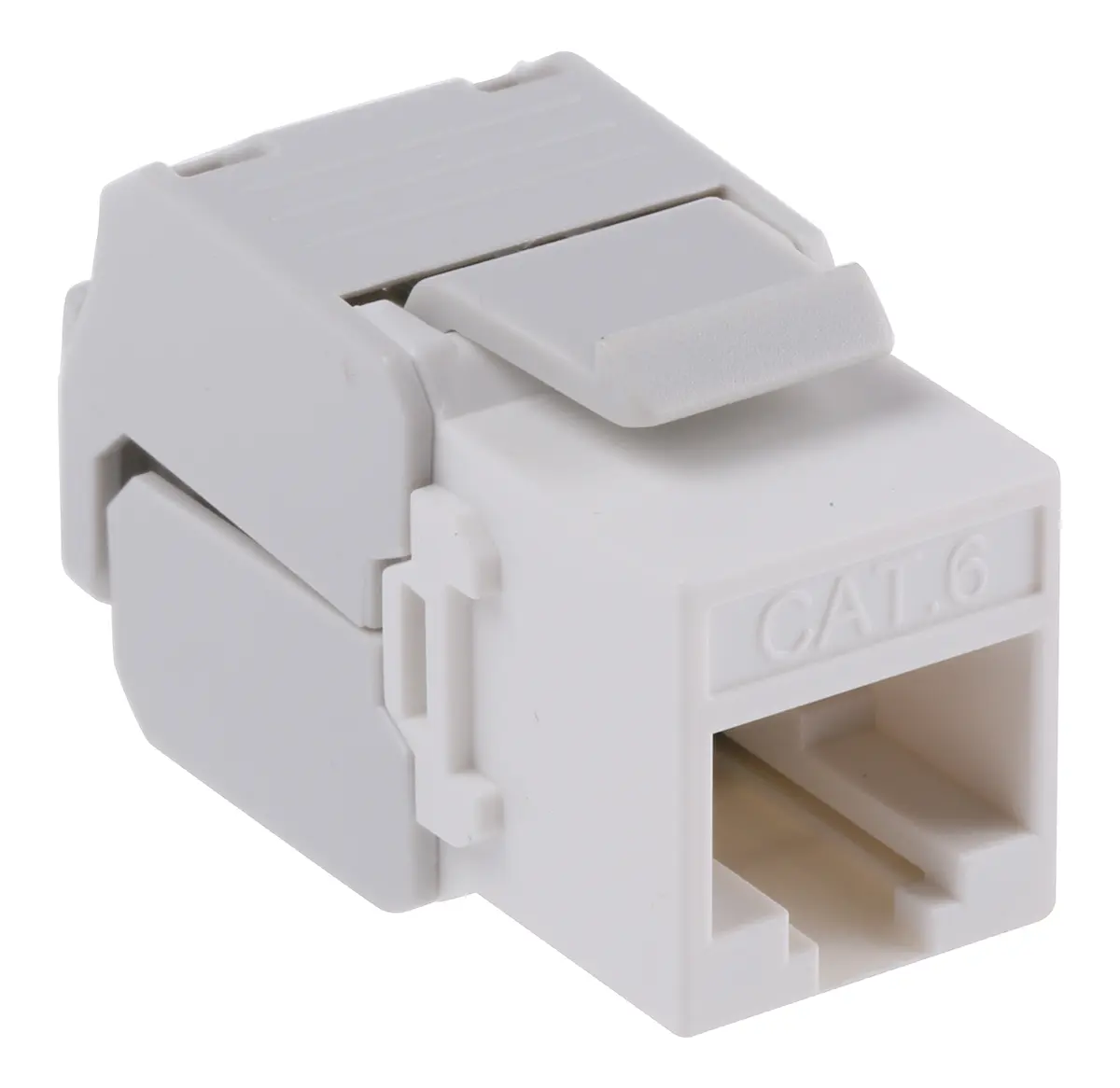 Produktfoto 1 von Roline RS Steckverbindermodul, Kat. 6, RJ45 Typ Patch-Einbausteckverbinder, Abschirm UTP, Anschlüsse 1 Port
