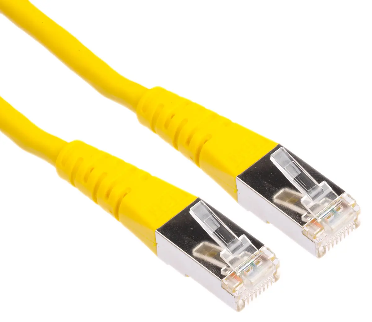 Produktfoto 1 von Roline ROLINE Kat. 6 Ethernet-Kabel, 15 m, Gelb 8 Abgeschirmt Geschirmt, Aussen ø 6.3 mm Außen-ø , Polyvinylchlorid